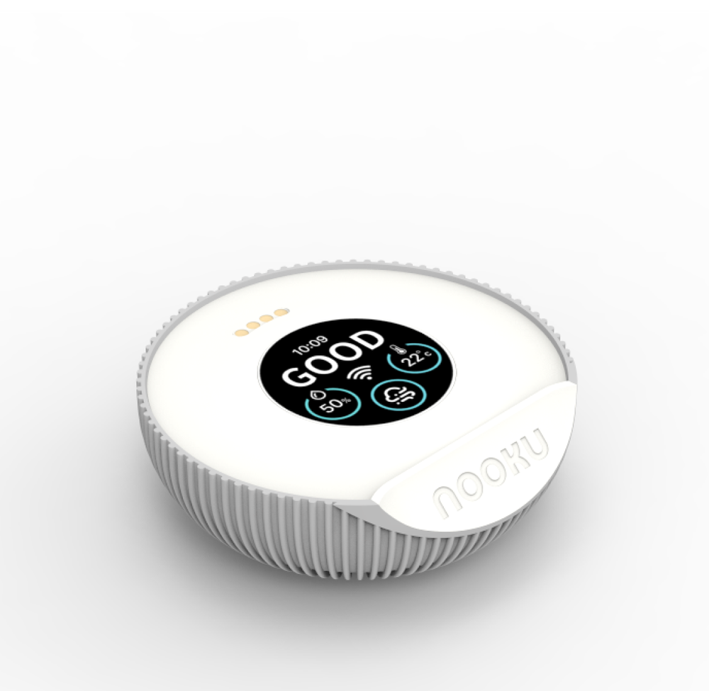 Nooku Mini Air Quality Monitor for Accurate Environmental Insights