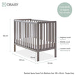 Obaby Bantam Space Saver Cot