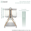 Obaby Cloud Bedside Crib
