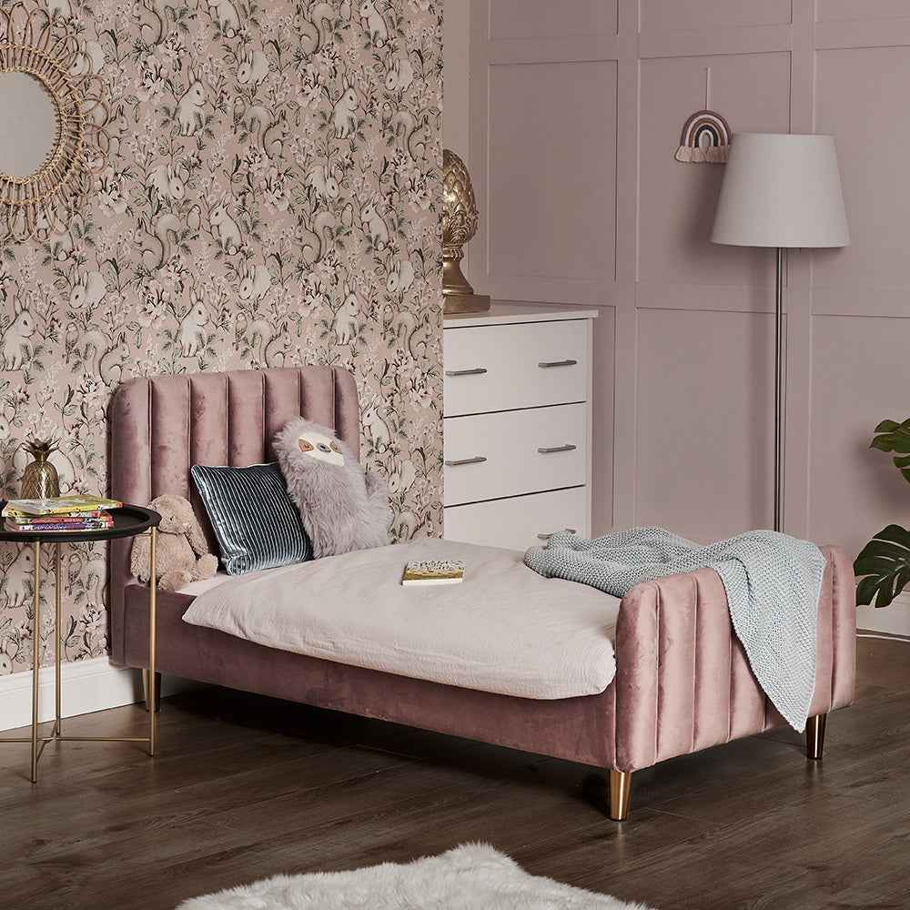 Obaby Gatsby Toddler Bed Velvet