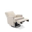 Obaby Madison Electric Swivel Glider Recliner Nursing Chair - Teddy Fabric