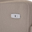 Obaby Madison Electric Swivel Glider Recliner Nursing Chair - Teddy Fabric