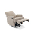 Obaby Madison Swivel Glider Nursing Chair Recliner - Teddy Fabric