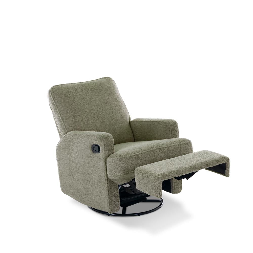 Obaby Madison Swivel Glider Nursing Chair Recliner - Teddy Fabric