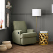 Obaby Madison Swivel Glider Nursing Chair Recliner - Teddy Fabric