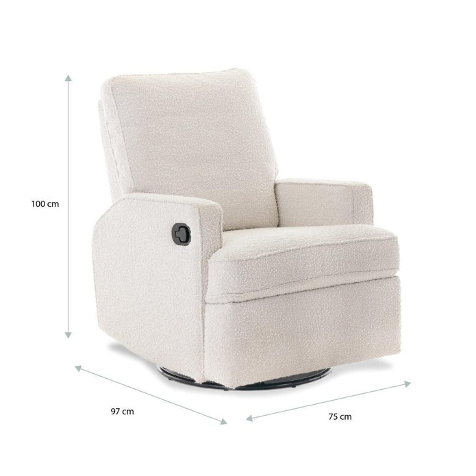 Obaby Madison Swivel Glider Recliner Nursing Chair