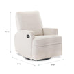 Obaby Madison Swivel Glider Recliner Nursing Chair