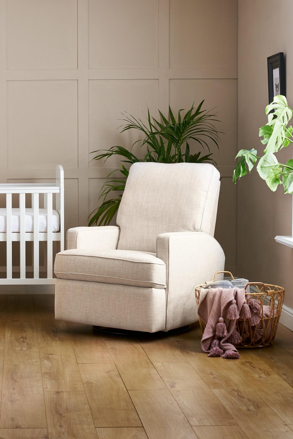 Obaby Madison Swivel Glider Recliner Nursing Chair