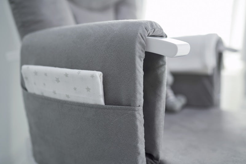 Obaby Reclining Glider Chair and Stool