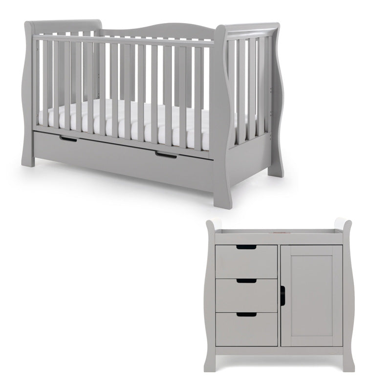 Obaby Stamford Luxe Sleigh 2 Piece Room Set