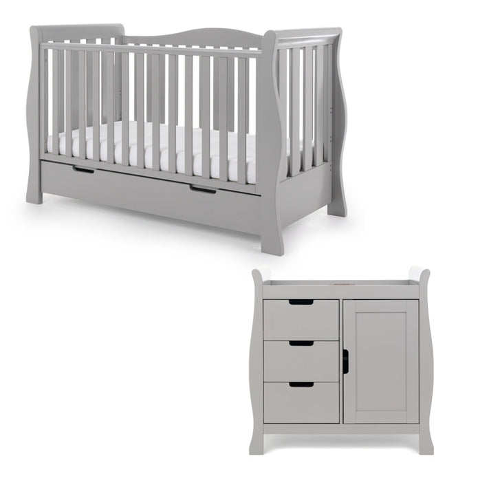 Obaby Stamford Luxe Sleigh 2 Piece Room Set
