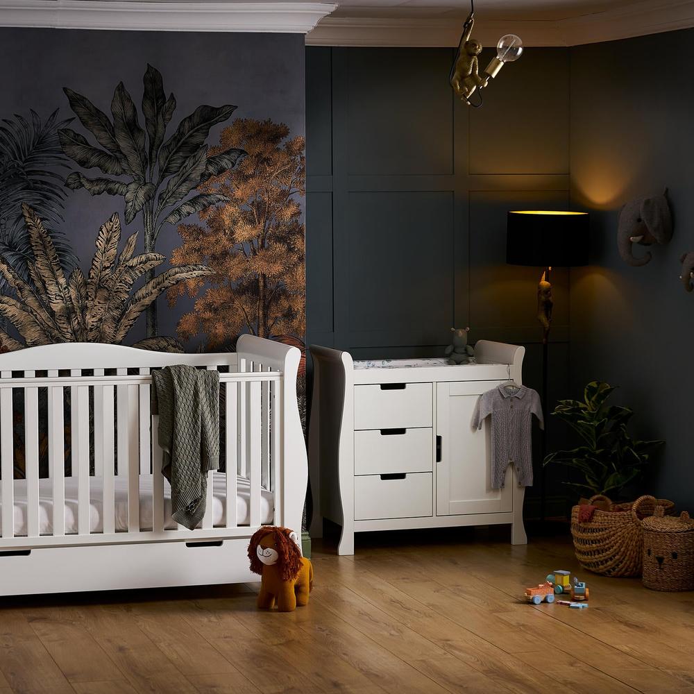 Obaby Stamford Luxe Sleigh 2 Piece Room Set