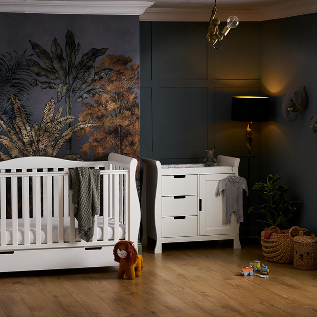 Obaby Stamford Luxe Sleigh 2 Piece Room Set