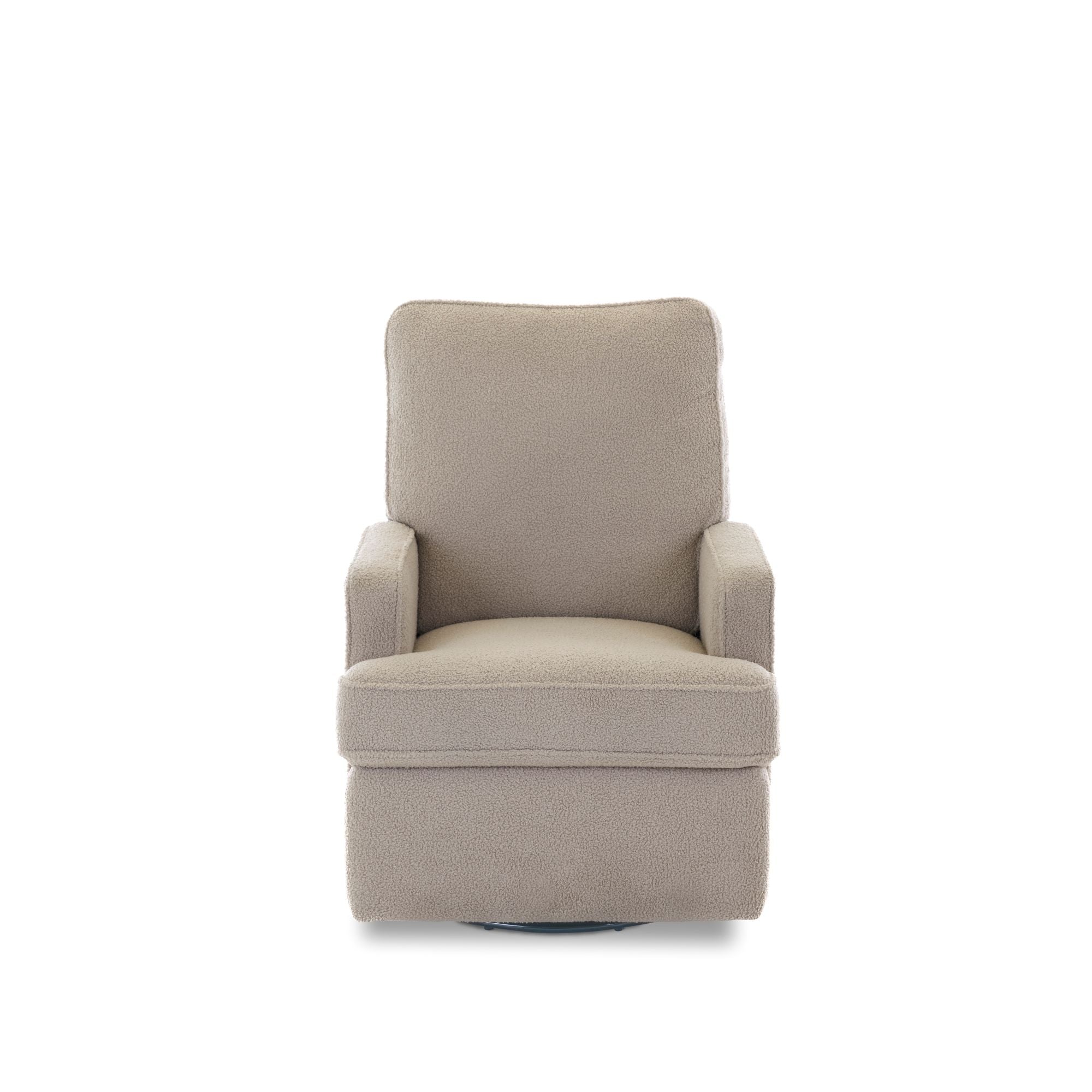 Obaby Madison Electric Swivel Glider Recliner Chair - Teddy Fabric Truffle
