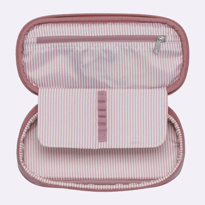 Oval pencil case, Ash Rose
