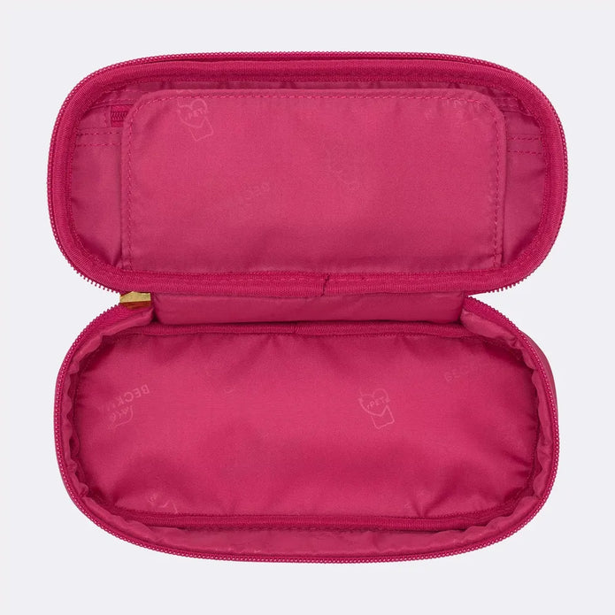 Oval pencil case, Cherry