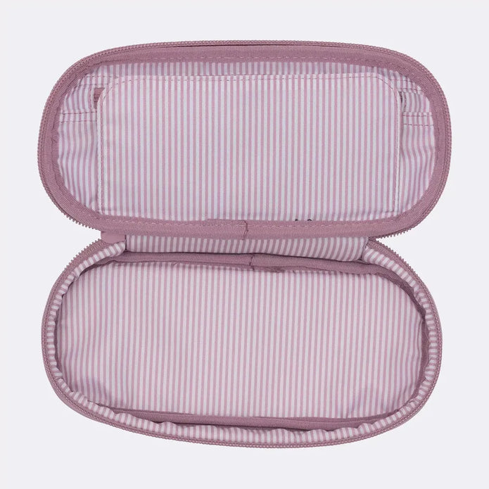 Oval pencil case, Organic Purple