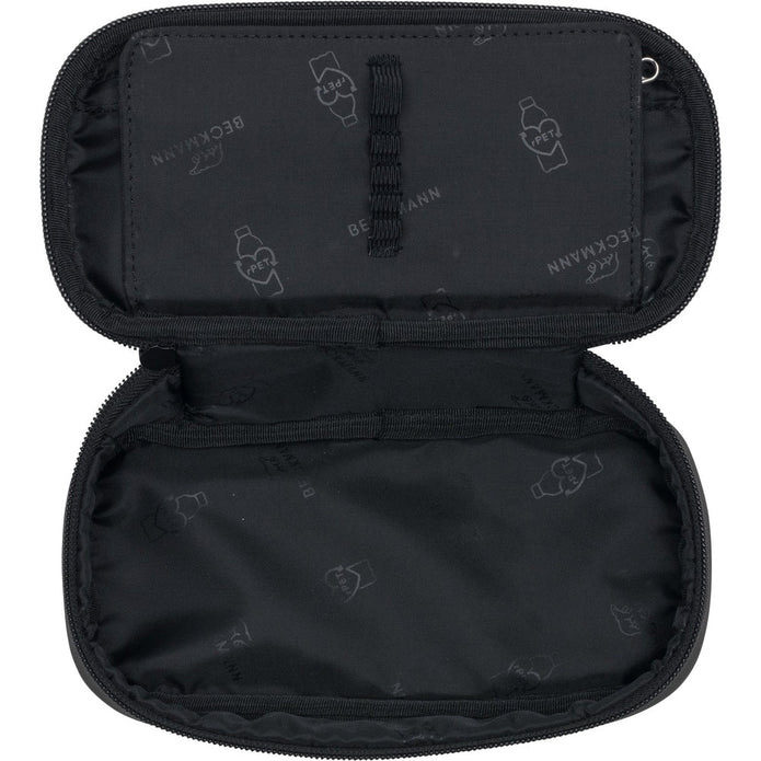 Oval pencil case Sport Junior, Black Coated