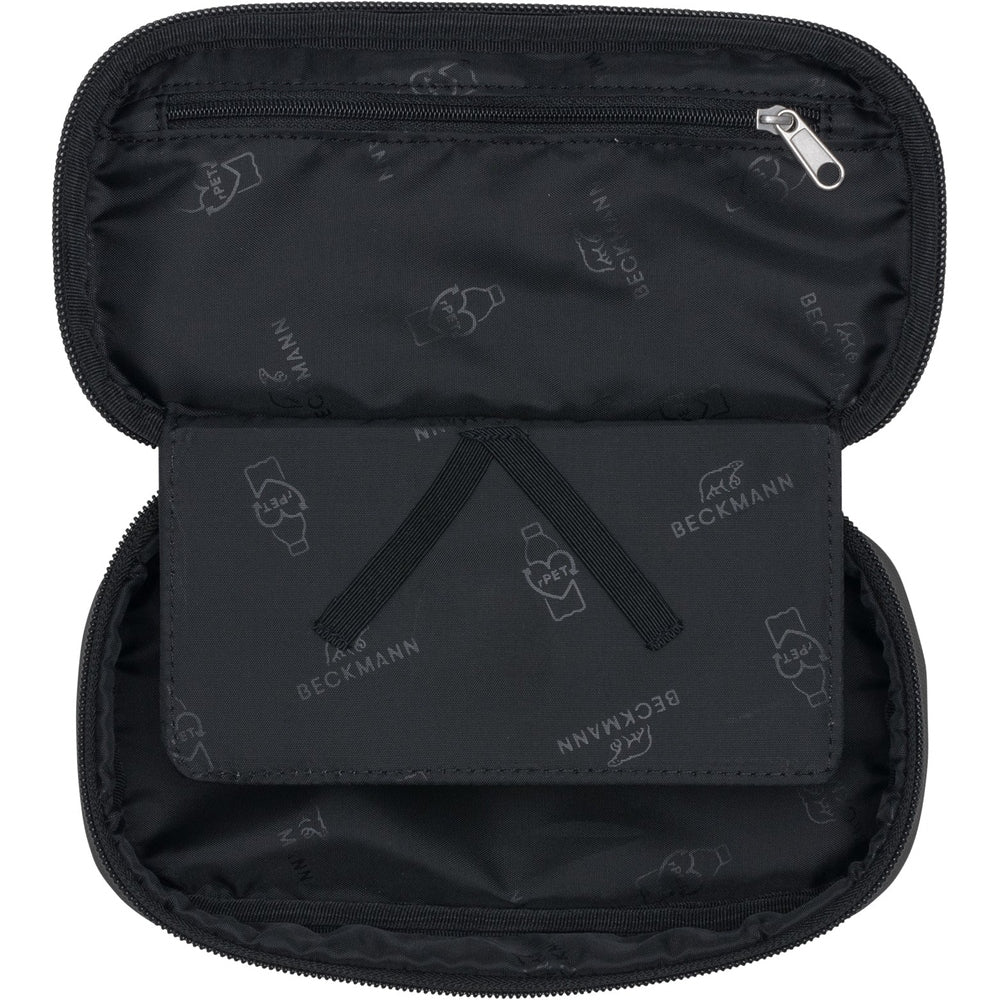 Oval pencil case Sport Junior, Black Coated