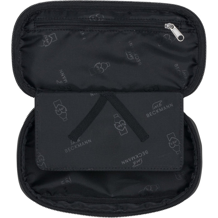Oval pencil case Sport Junior, Black Coated