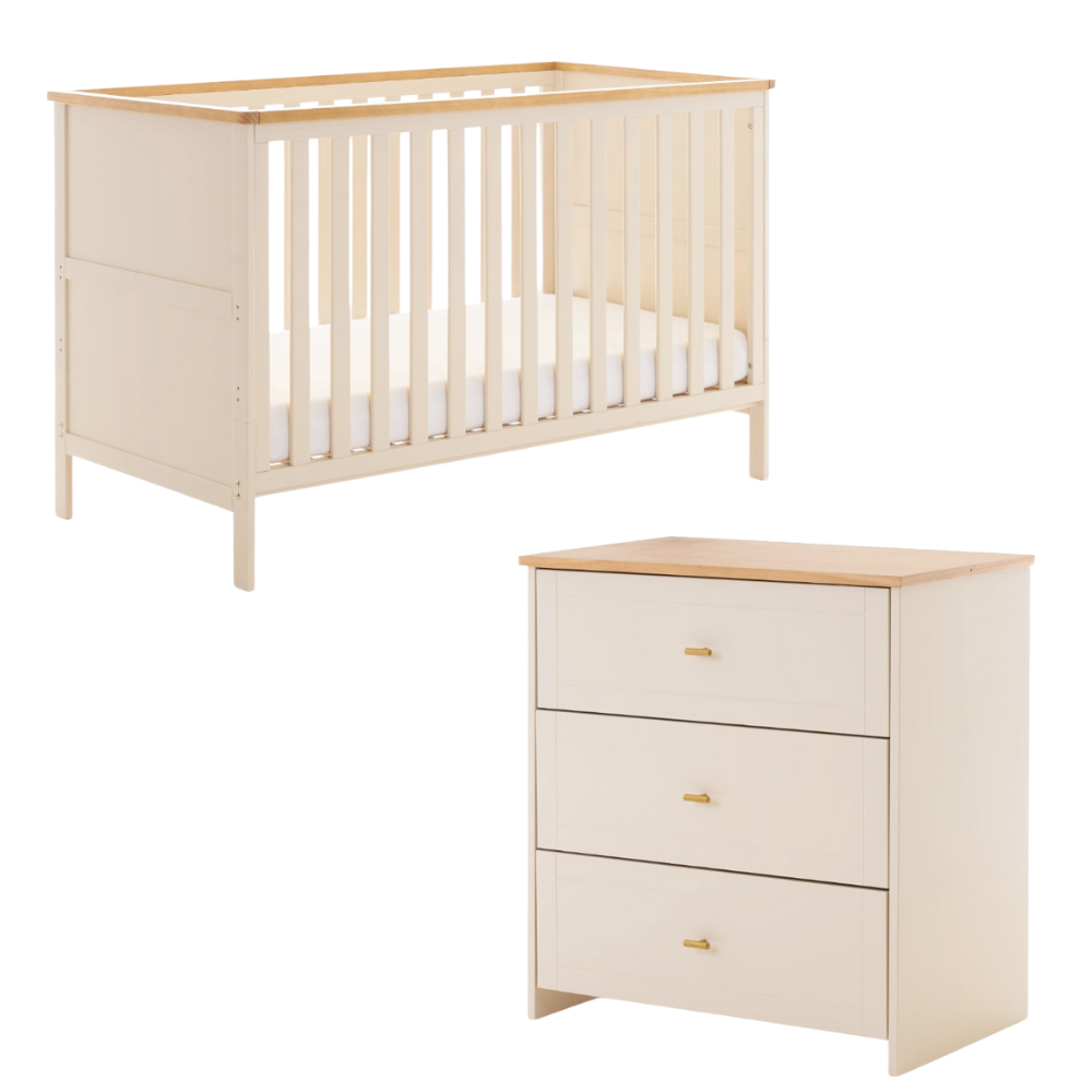 Obaby Evie Mini 2 Piece Room Set-Baby & Toddler Furniture Sets-Parent Studio