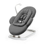 Stokke® Steps® Bouncer Herringbone Grey / White Chassis