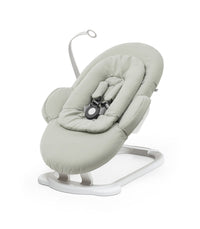 Thumbnail for Stokke® Steps® Bouncer Soft Sage / White Chassis