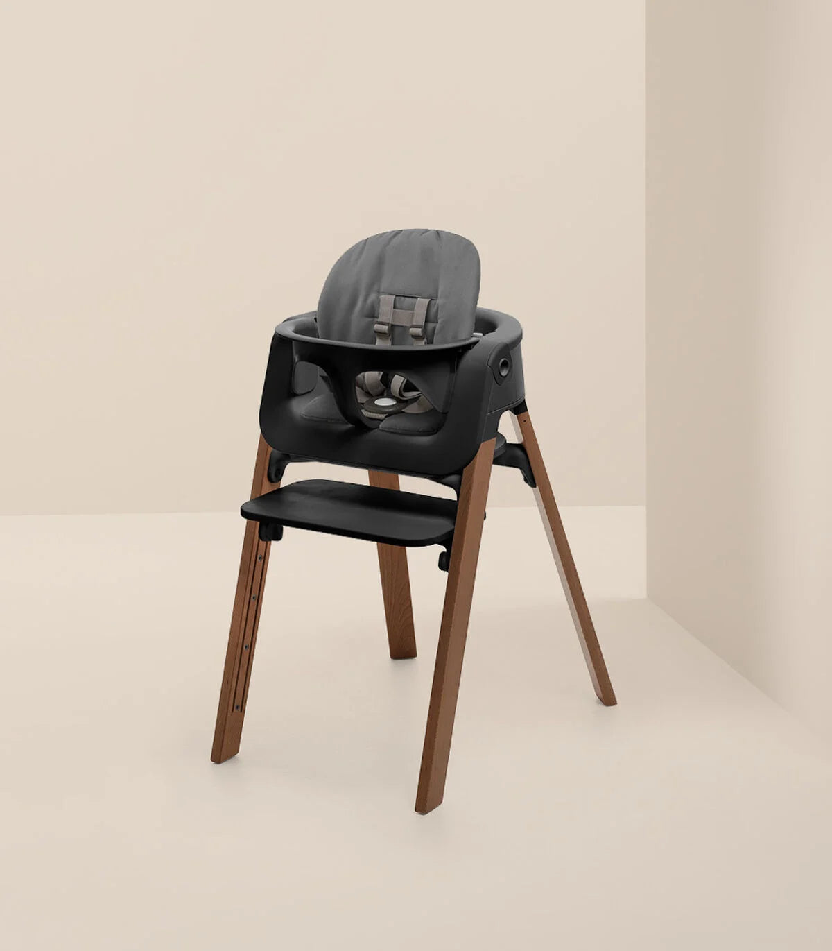 Stokke® Steps® Chair Black Golden Brown