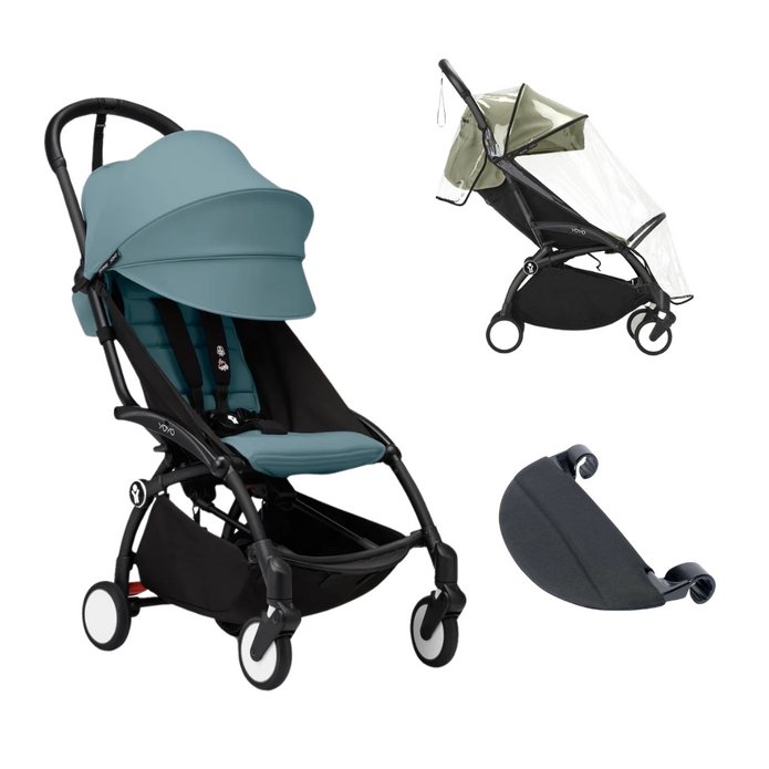 Stokke® YOYO³ 6+ Compact Stroller Essential Bundle for Children 6 Months and Up