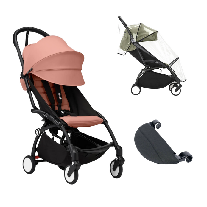 Stokke® YOYO³ 6+ Compact Stroller Essential Bundle for Children 6 Months and Up