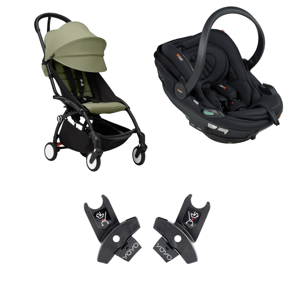 Stokke® YOYO³ 6+ Compact Stroller and Car Chair Travel System Bundle