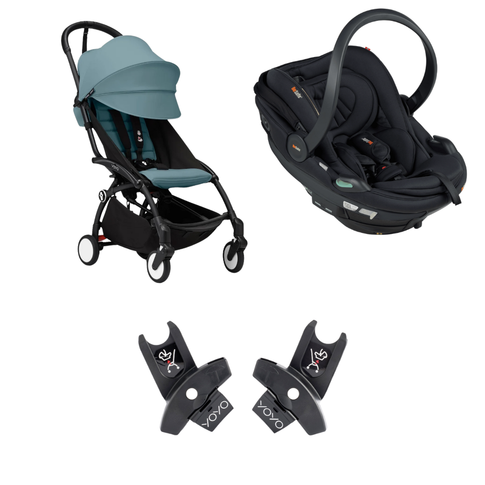 Stokke® YOYO³ 6+ Compact Stroller and Car Chair Travel System Bundle