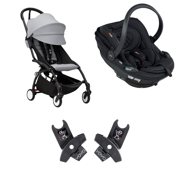 Stokke® YOYO³ 6+ Compact Stroller and Car Chair Travel System Bundle