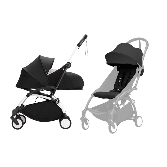 Stokke® YOYO³ Compact Stroller - 0+ Newborn to Toddler Bundle