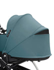 Stokke® YOYO³ Stroller - Compact Stroller Newborn Shell to Toddler Black/Aqua