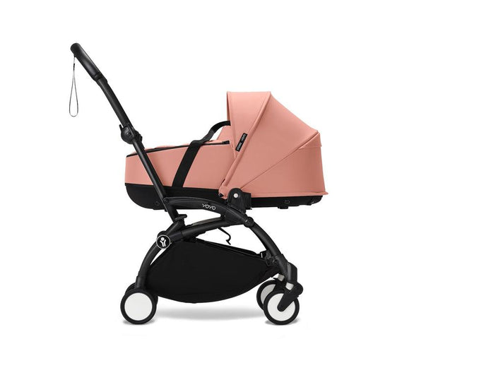 Stokke® YOYO³ Stroller - Compact Stroller Newborn Shell to Toddler Black/Ginger
