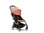 Stokke® YOYO³ Stroller - Compact Stroller Newborn Shell to Toddler Black/Ginger