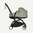 Stokke® YOYO³ Stroller - Compact Stroller Newborn Shell to Toddler Black/Olive