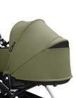 Stokke® YOYO³ Stroller - Compact Stroller Newborn Shell to Toddler Black/Olive