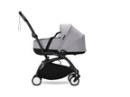Stokke® YOYO³ Stroller - Compact Stroller Newborn Shell to Toddler Black/Stone