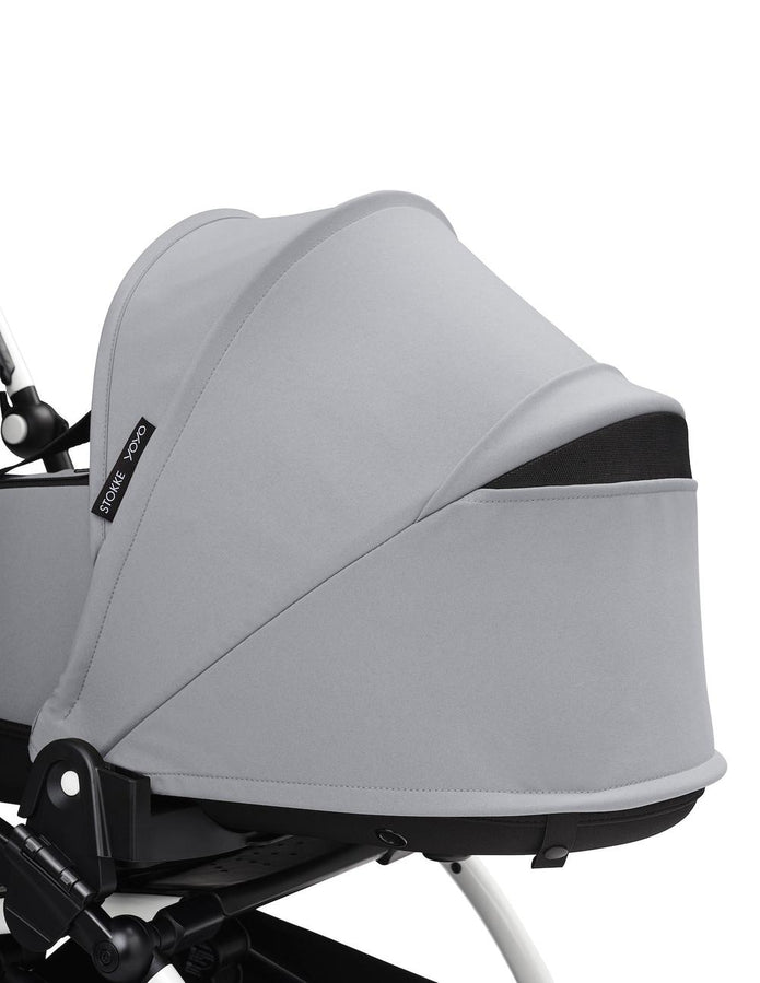 Stokke® YOYO³ Stroller - Compact Stroller Newborn Shell to Toddler Black/Stone