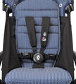 Stokke® YOYO³ stroller with newborn to toddler Black/Air France Blue