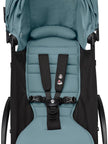 Stokke® YOYO³ stroller with newborn to toddler Black/Aqua