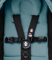 Stokke® YOYO³ stroller with newborn to toddler Black/Aqua