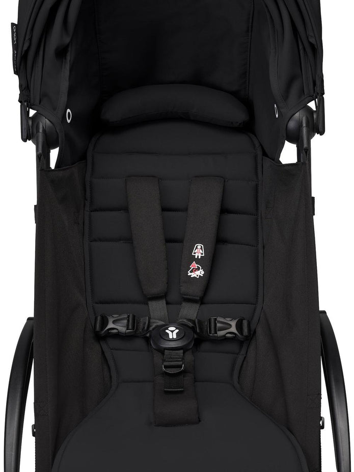 Stokke® YOYO³ stroller with newborn to toddler Black/Black