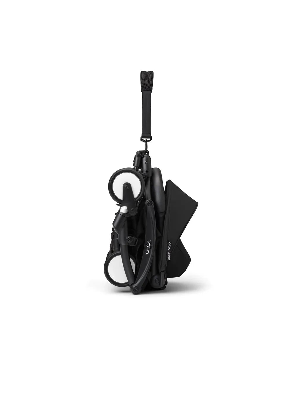 Stokke® YOYO³ stroller with newborn to toddler Black/Black