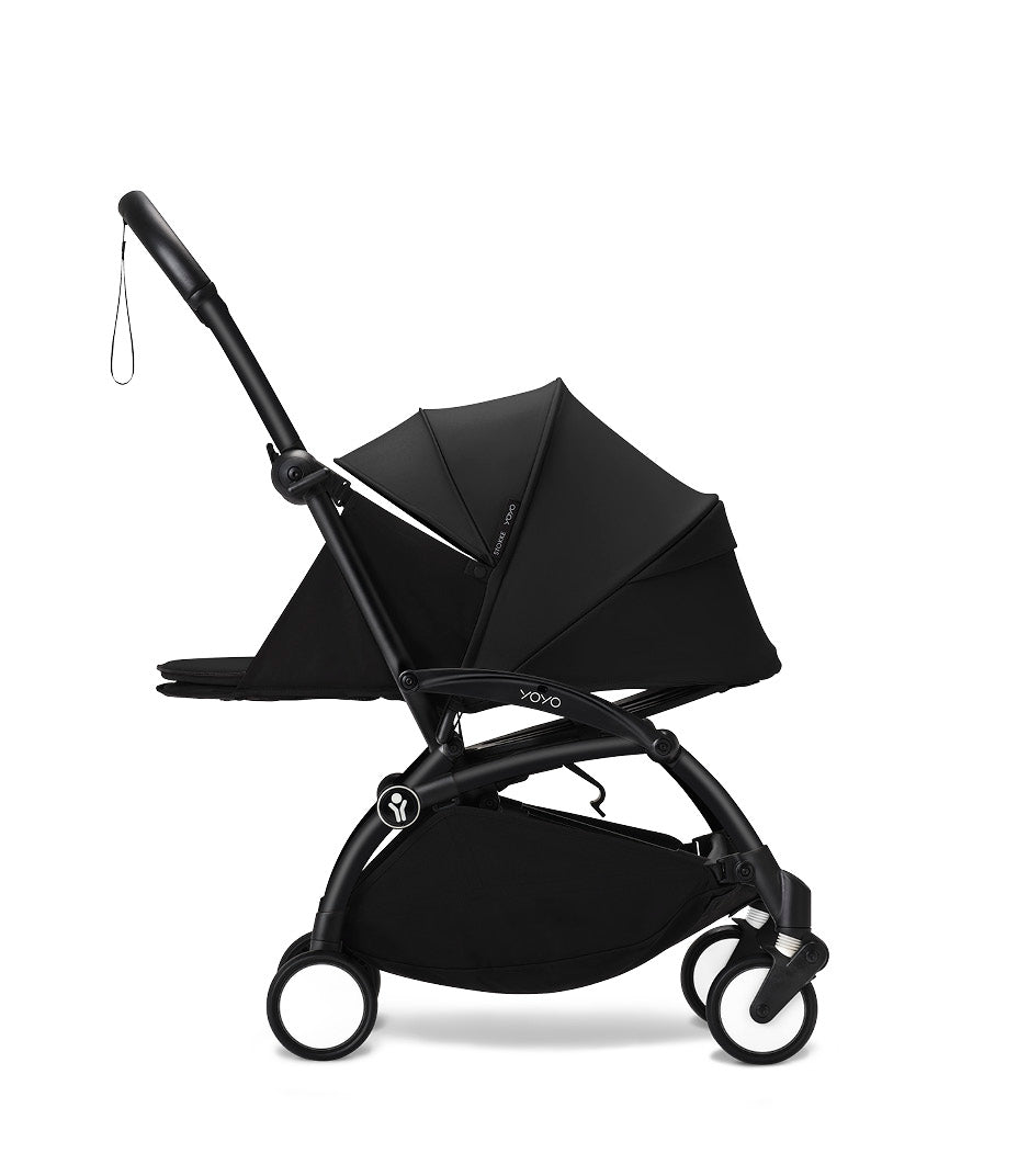 Stokke® YOYO³ stroller with newborn to toddler Black/Black