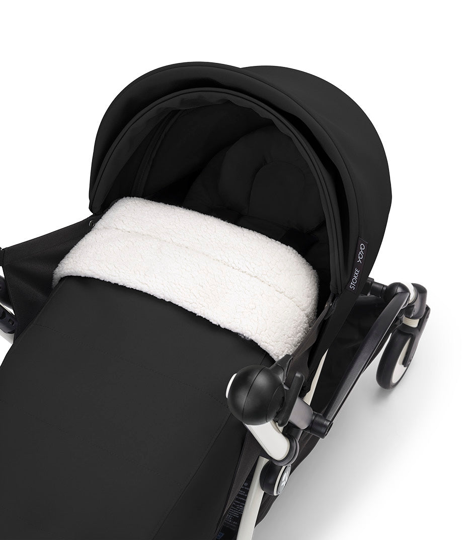 Stokke® YOYO³ stroller with newborn to toddler Black/Black
