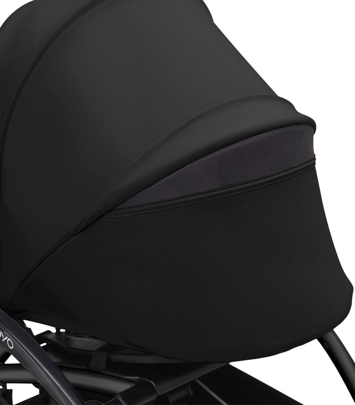 Stokke® YOYO³ stroller with newborn to toddler Black/Black