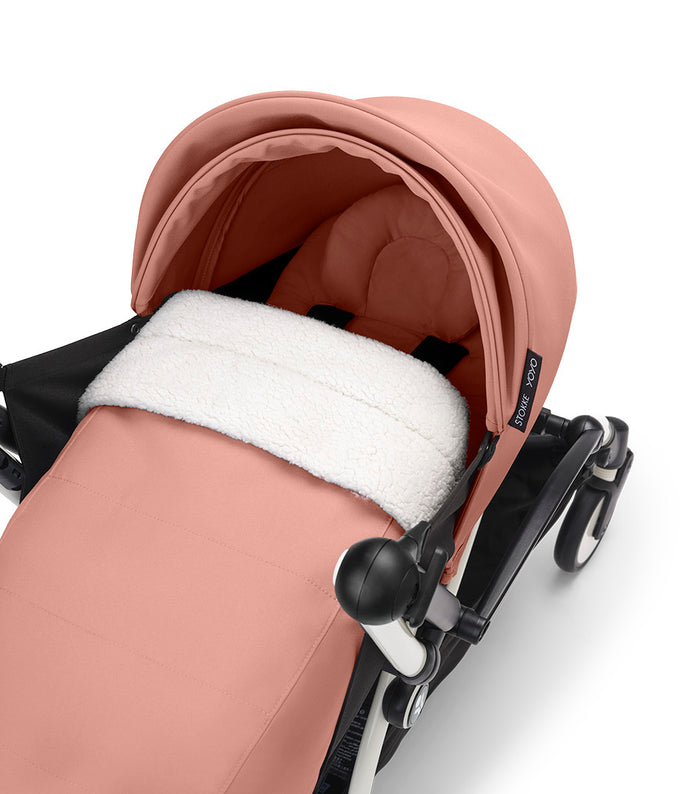 Stokke® YOYO³ stroller with newborn to toddler Black/Ginger